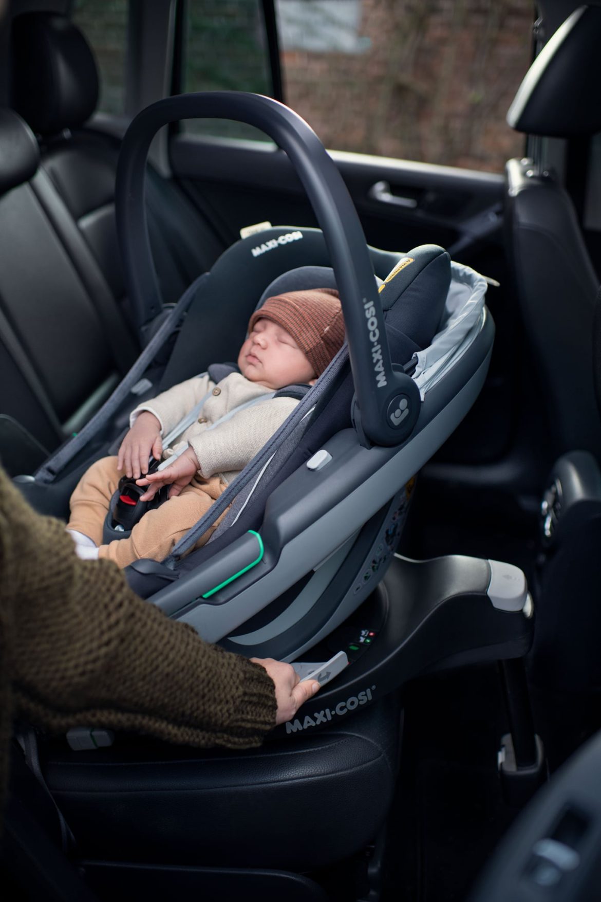 Baby in carseat